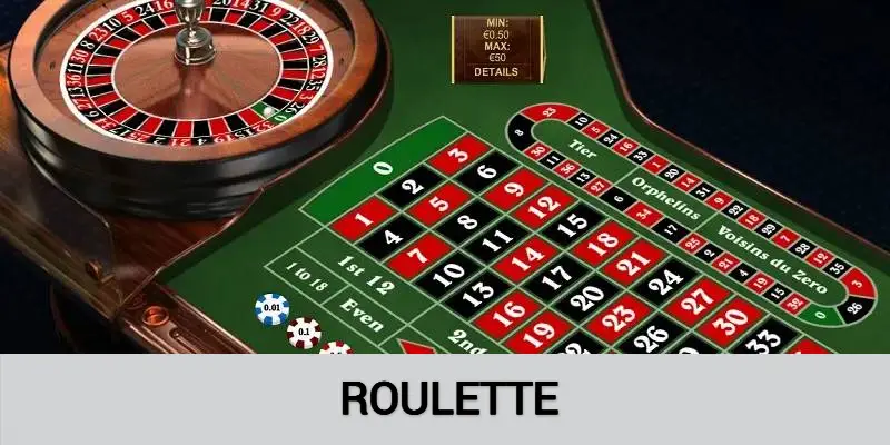 Thế giới roulette dặc trưng